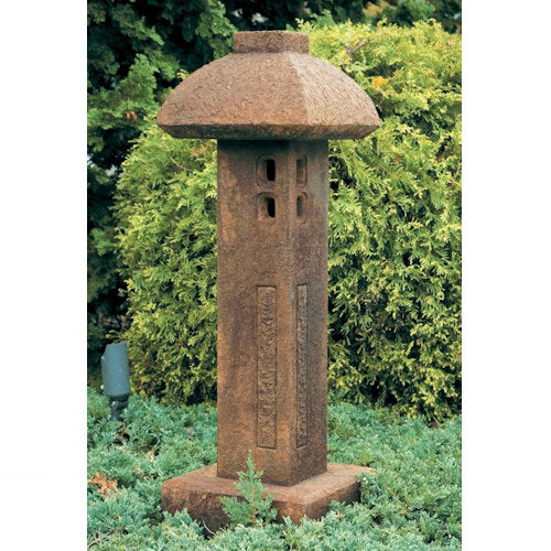 Asian Pathway Tall Lamp Garden Sculpture 36" High - Image 2