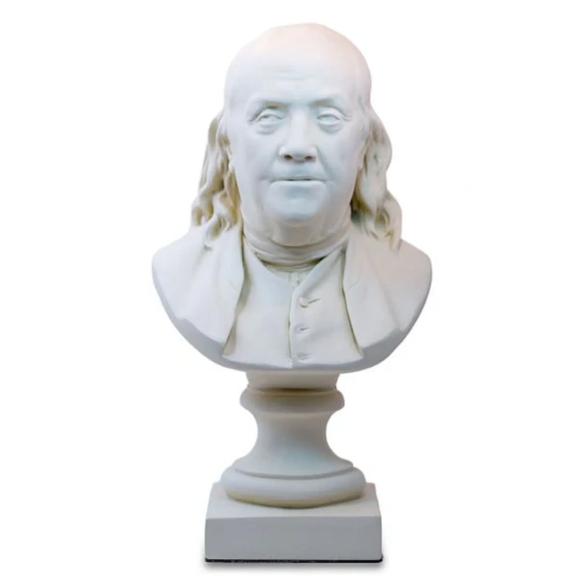 Benjamin Franklin Bust By Houdon Statue