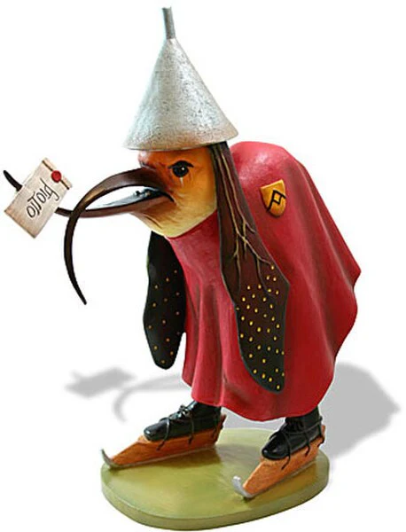 Bird With Letter From Temptation Bosch
