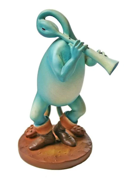 Blue Flutist By Hieronymus Bosch