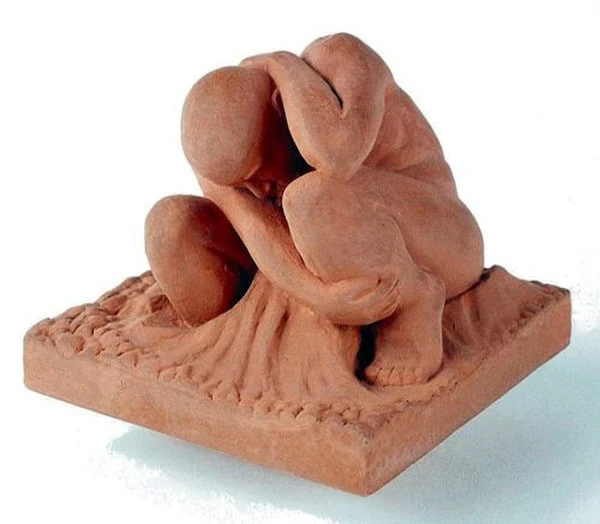 Boulder Architectural Study Sculpture by Frank Lloyd Wright