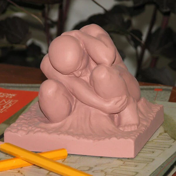 Boulder Architectural Study Sculpture by Frank Lloyd Wright - Image 2