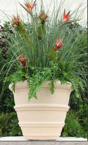Bristol Medium Architectural Garden Planter 26" - Image 4