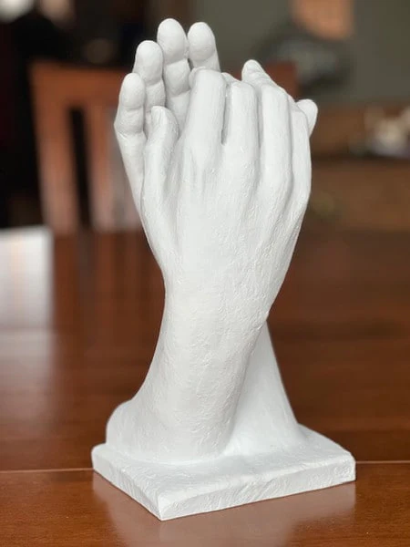 Cathedral Hands By Auguste Rodin Statue - Image 3