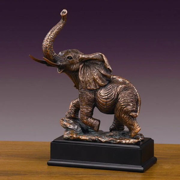 Elephant Trunk of Triumph Sculpture 10" High - Image 2