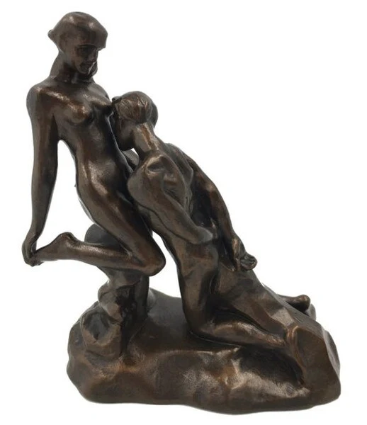 Eternal Idol By Rodin Sculpture - Image 4