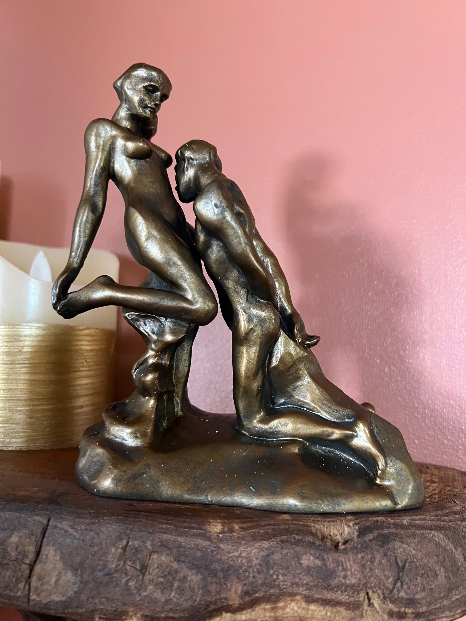 Eternal Idol By Rodin Sculpture - Image 7