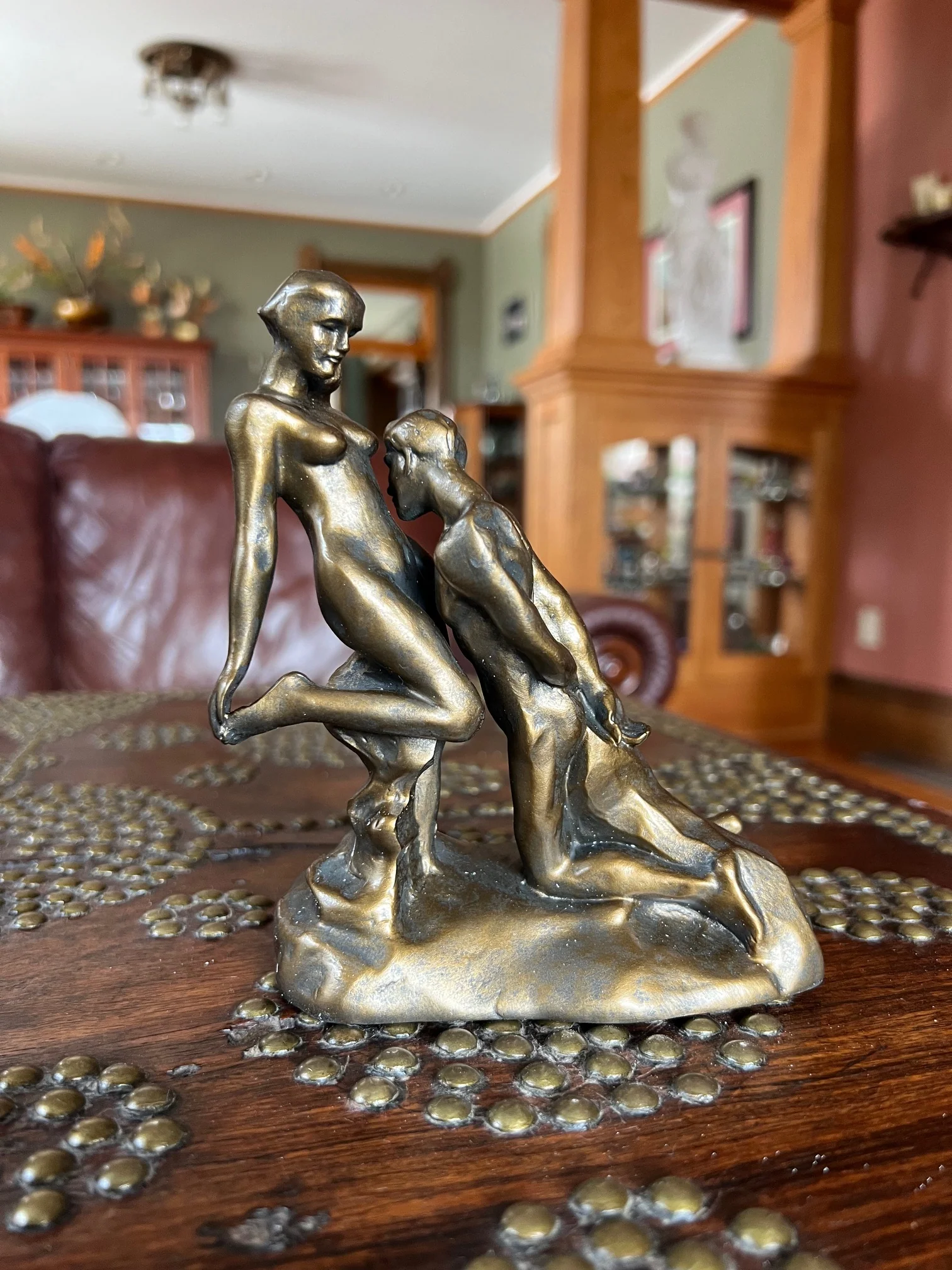Eternal Idol By Rodin Sculpture - Image 8