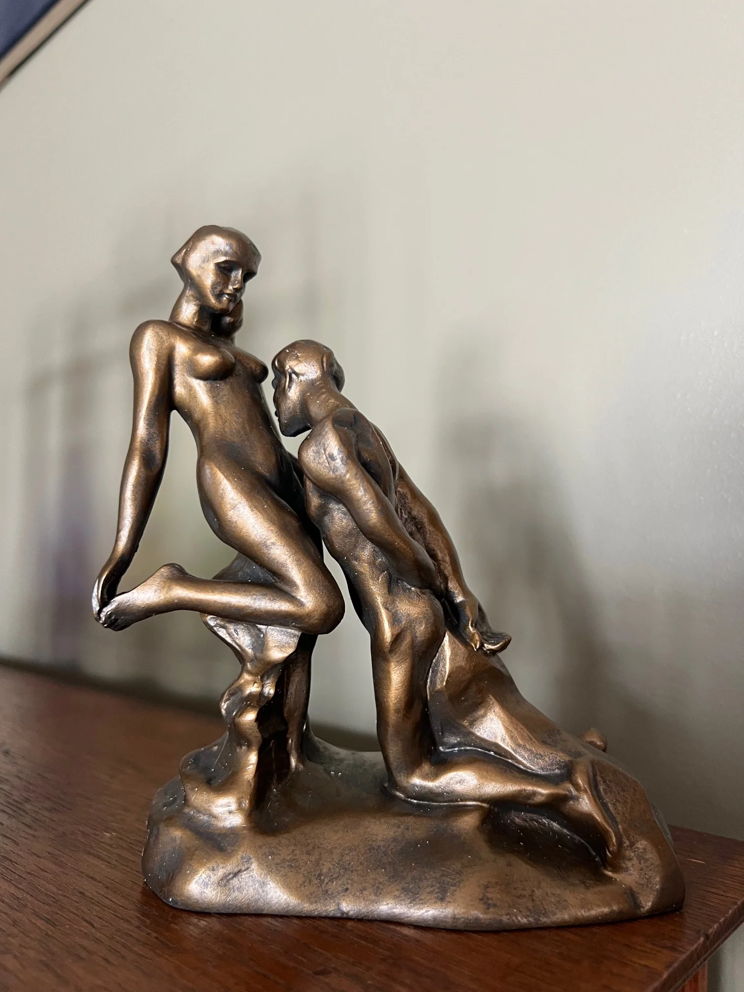 Eternal Idol By Rodin Sculpture - Image 9