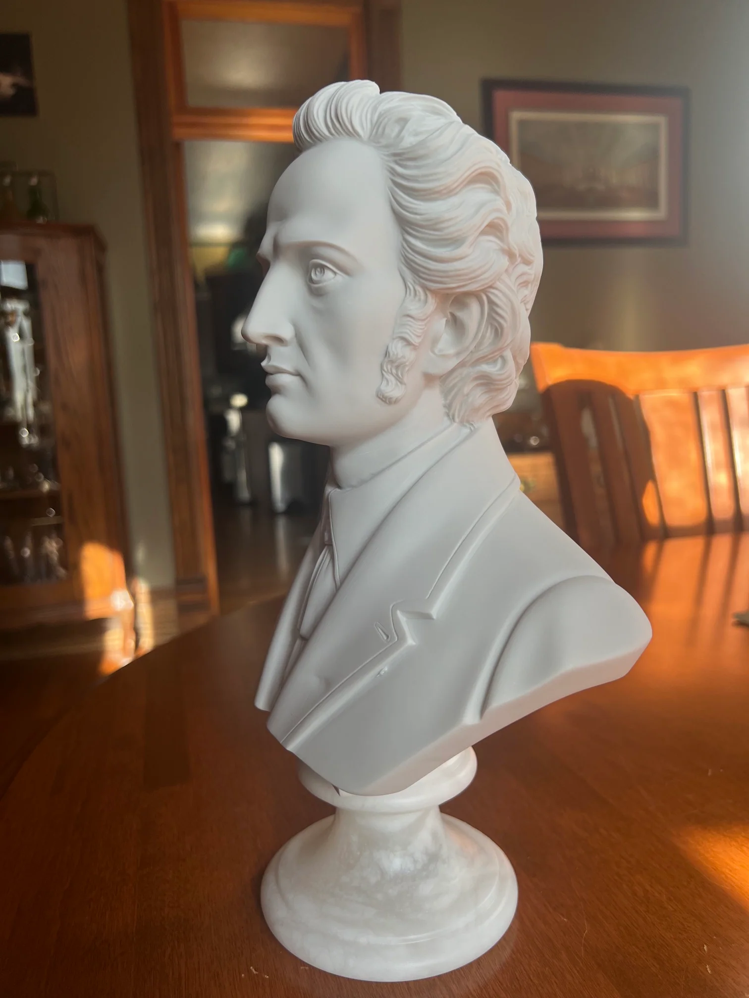 Chopin Frederick Composoer Bust 13" High - Image 2