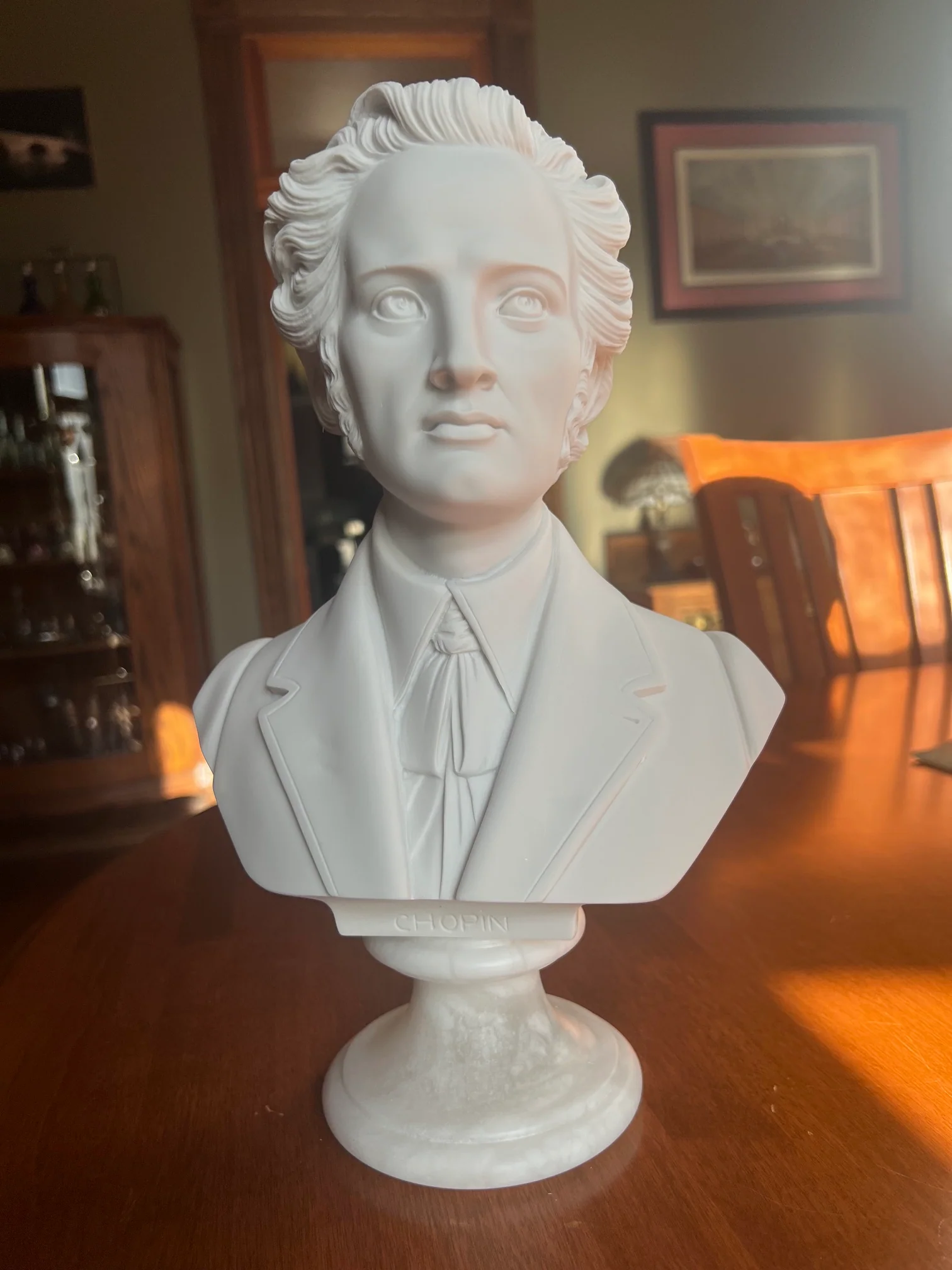 Chopin Frederick Composoer Bust 13" High - Image 6