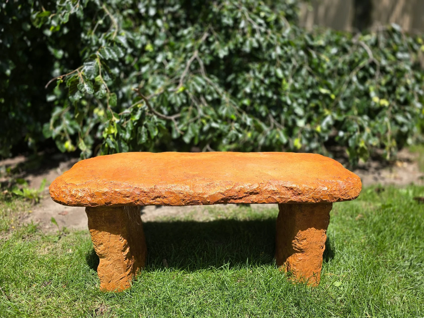 Garden Stone Bench Made in America 32" Long - Image 2