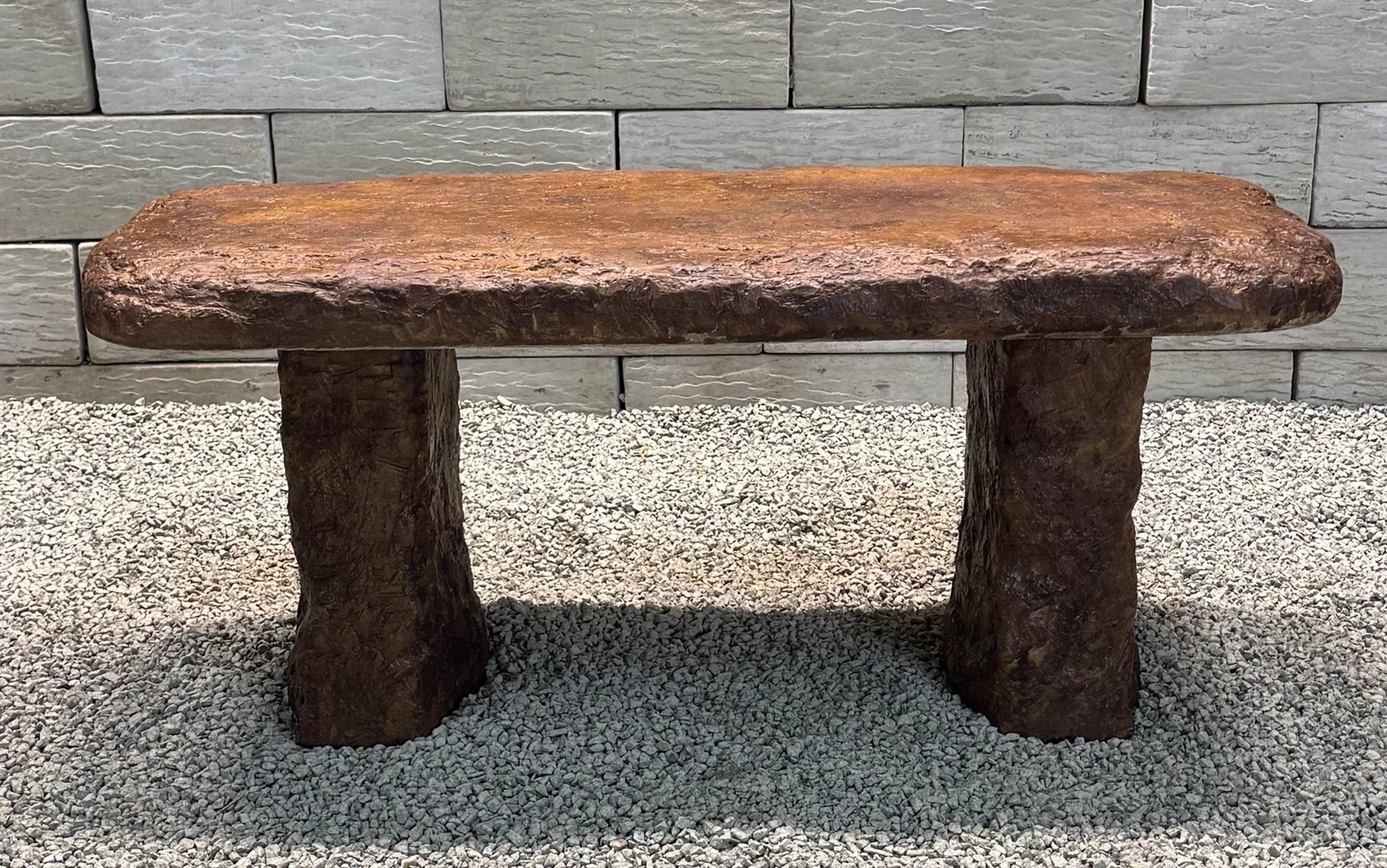 Garden Stone Bench Made in America 32" Long - Image 3