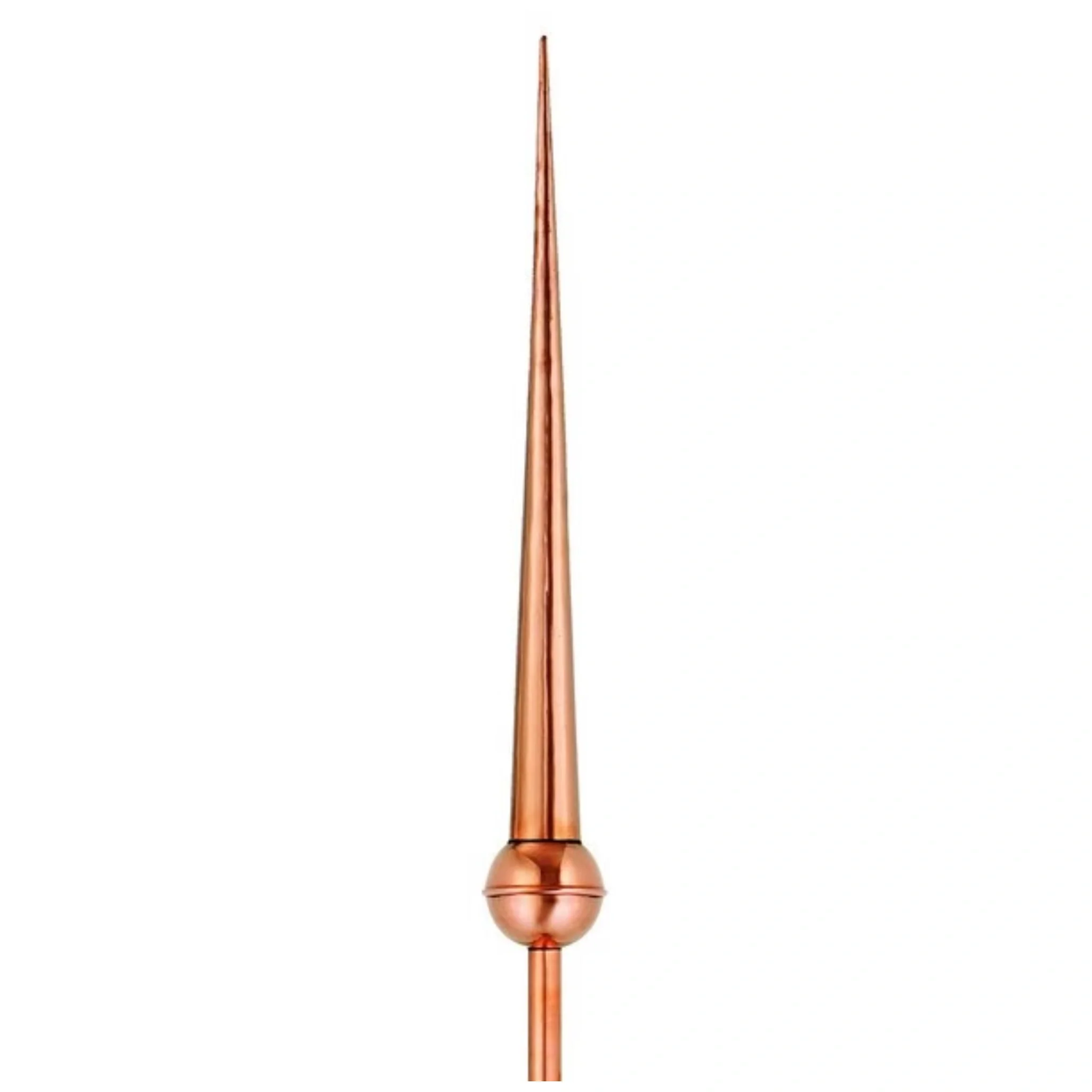 Gawain Copper Decorative Finial 28" High