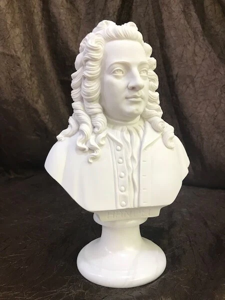 George Frideric Handel Bust 9.5" High - Image 3