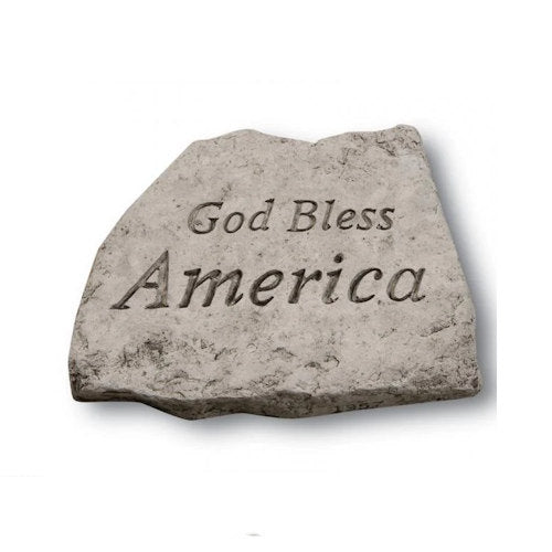 God Bless America Garden Stone - Image 2