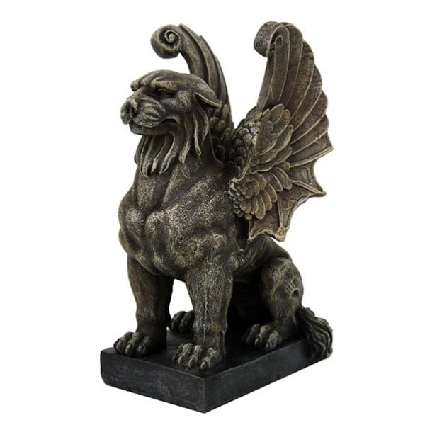 Lion Gargoyle Griffin Figurine