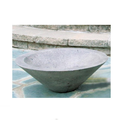 Low Funneled Planter 26" - Image 2