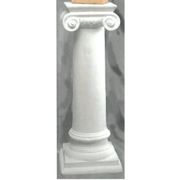 Neo-Classical Column Ionic Capital Pedestal