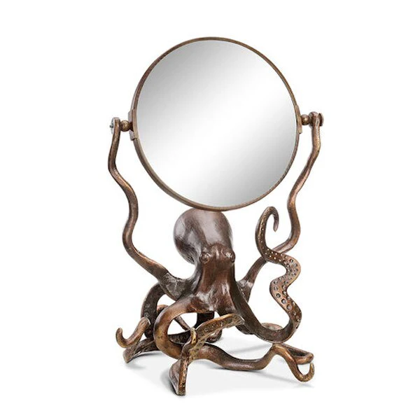 Octopus Sculptural Vanity Mirror - Image 2