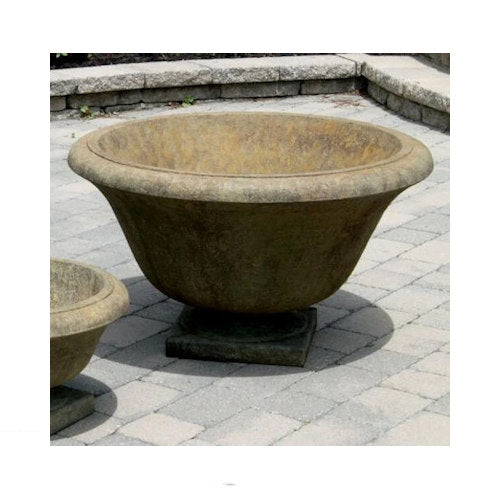 Round Chesire Urn 36" Cement - Image 2