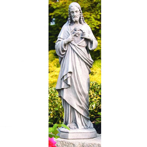 Sacred Heart Jesus Sculpture 33" High