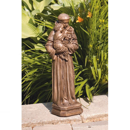 Saint Anthony With Child Sculpture 16" H - Image 2